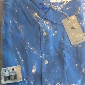 New Blue Tommy Bahama Polo Shirt for Men